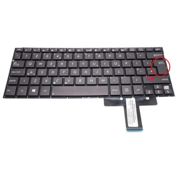 by high quality Asus TX300 TX300CA UK tastatură on laptop-keyboard.com