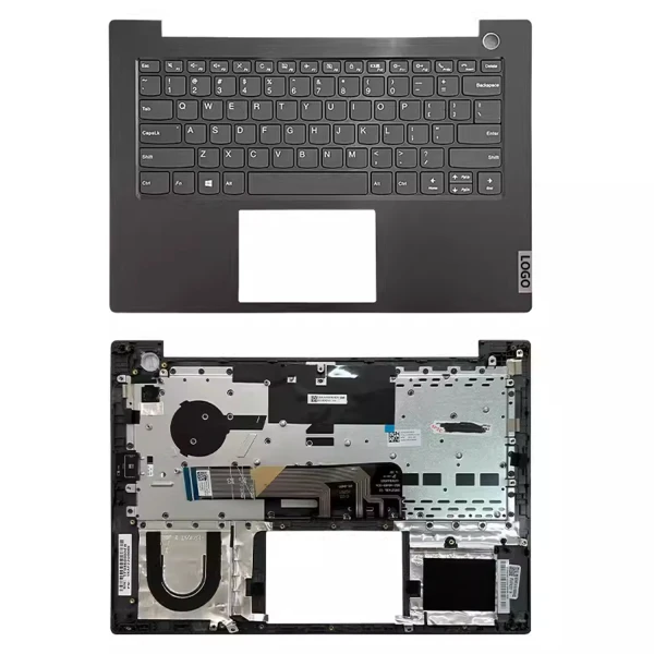 by high quality Lenovo K4e-IML E4-IIL V340-14IML 2019 palmrest topcase cover C case US keyboard gray on laptop-keyboard.com