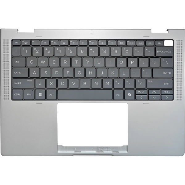 by high quality HP EliteBook X360 1040 G11 2-in-1 backlit US keyboard palmrest AI on laptop-keyboard.com