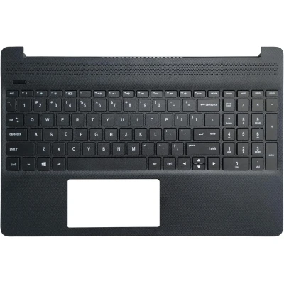 HP 15-EF 15S-EQ 15S-FQ 15-DY TPN-Q222 L89859-001 US keyboard palmrest black