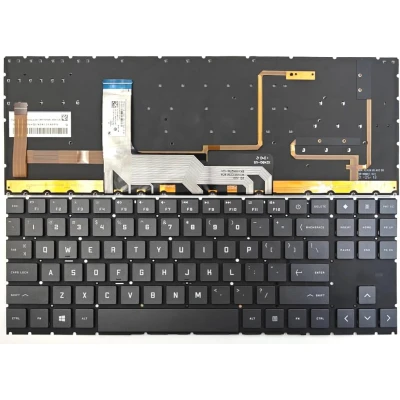 HP Omen 16-XD 16-XF RGB backlit US keyboard hitam