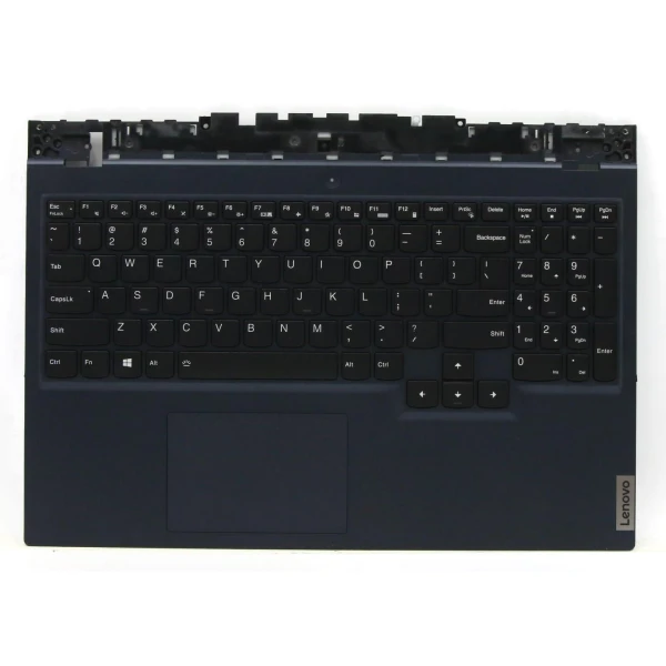 by high quality Lenovo Legion 5-15ITH6H, 5-15ITH6, 5-15ACH6H, 5-15ACH6, 5-15ACH6A, Y7000 2021, backlit US keyboard palmrest blue on laptop-keyboard.com