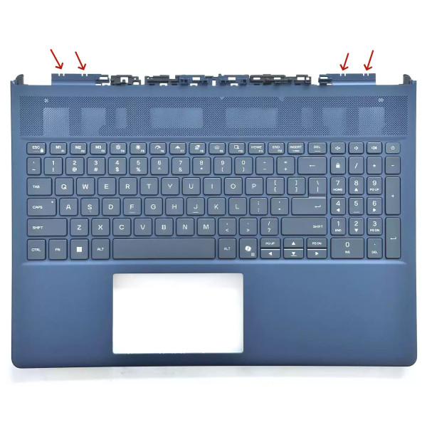 by high qulity Dell Alienware 16 16X Aurora AC16250 AC16251 RGB backlit US keyboard palmrest 0F0TF1 on laptop-keyboard.com