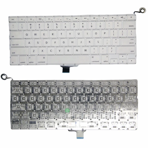 by high quality Papan Ketik putih AS Apple macbook A1342 on laptop-keyboard.com