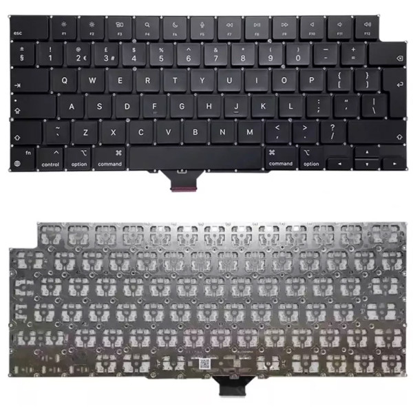 by high qulity APPLE macbook A2442 A2485 A2779 A2780 A2918 A2991 A2992 A3185 A3186 A3112 A3401 A3403 A3434 2021-2025 UK keyboard on laptop-keyboard.com