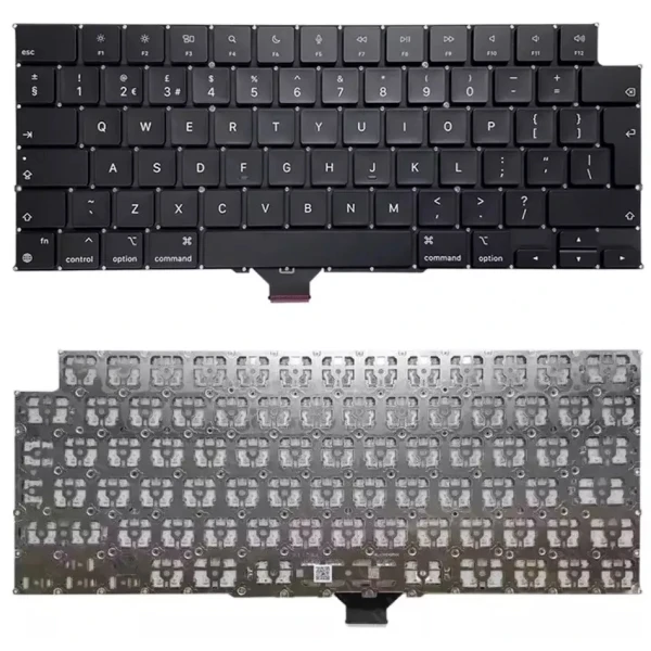by high quality APPLE macbook A2442 A2485 A2779 A2780 A2918 A2991 A2992 A3185 A3186 A3112 A3401 A3403 A3434 2021-2025 UK keyboard on laptop-keyboard.com