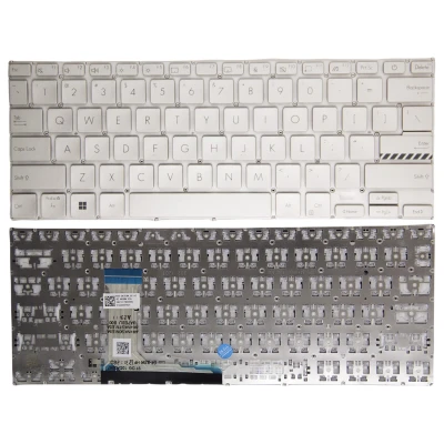 Asus 14 Pro VivoBooking 14 X1402 M1402 X1403Z X1402Z silver US keyboard