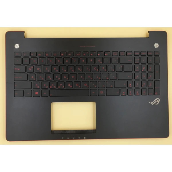 by high quality Asus G550 G550JK N550 backlit Bulgarian BG keyboard palmrest 90NB04L3-R31BG0 on laptop-keyboard.com