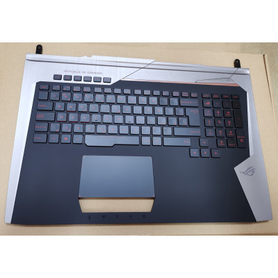 Keyboard Asus G752 G752VM G752VS backlit Czech Slovak palmrest