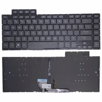 Asus GA502 GU502 GX502 GM502 hitam backlit US keyboard