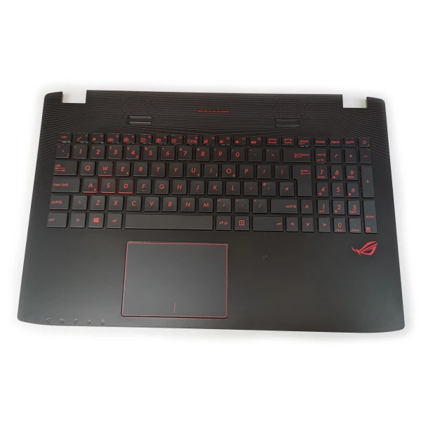 by high quality Asus GL552 GL552JX GL552VW GL552VX GL552J AR PALMREST BACKLIT 90NB07Z1-R31UK0 Lielbritānijas tastatūru on laptop-keyboard.com