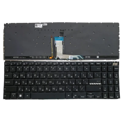 Asus M3500 M6500 K6500 K3500 K3502 X3500 black backlit Russian RU keyboard