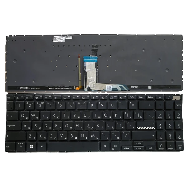 by high quality Asus M3500 M6500 K6500 K3500 K3502 X3500 black backlit Russian RU keyboard on laptop-keyboard.com