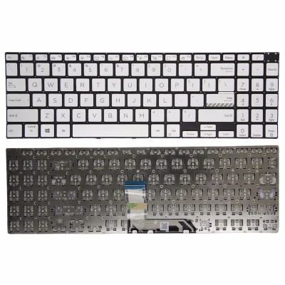 Asus M3500 M6500 K6500 K3500 K3502 X3500 silver US keyboard