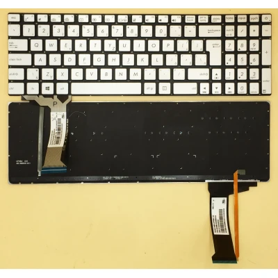 Asus N551 N552 N752 G551 GL551 N751 silver backlit Slovak SK keyboard