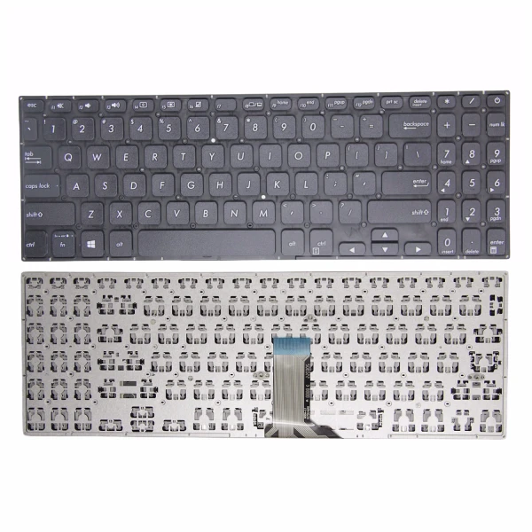 by high quality Asus S15 S5300U S5300UN X530 K530 S5300F đen bàn phím U.S. on laptop-keyboard.com