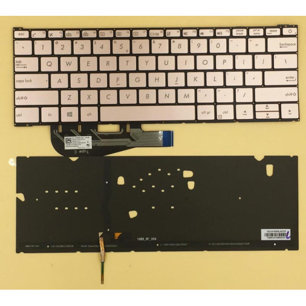 by high quality Asus UX390 UX390UA gold Iluminat din spate US UI tastatură 0KN0-UW2UI22 on laptop-keyboard.com