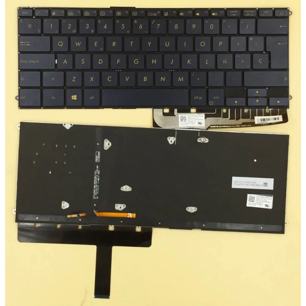 by high quality Asus UX490UA UX490 niebieski podświetlony hiszpański klawiatura SP 0KNB0- D632SP00 on laptop-keyboard.com