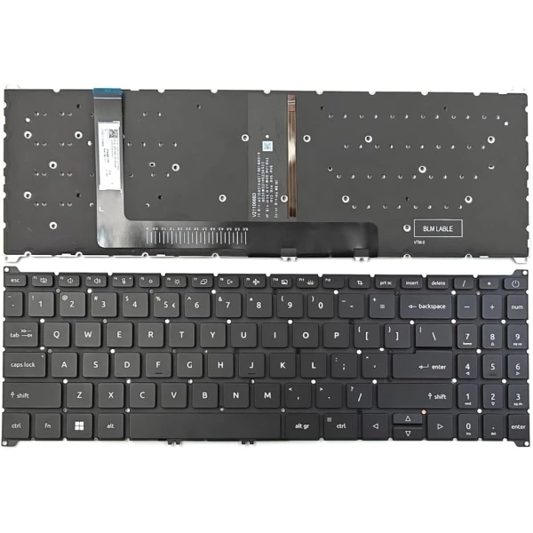 by high quality Acer Nitro ANV15-A31 ANV15-41 AV15-53P negru Iluminat din spate US tastatură on laptop-keyboard.com