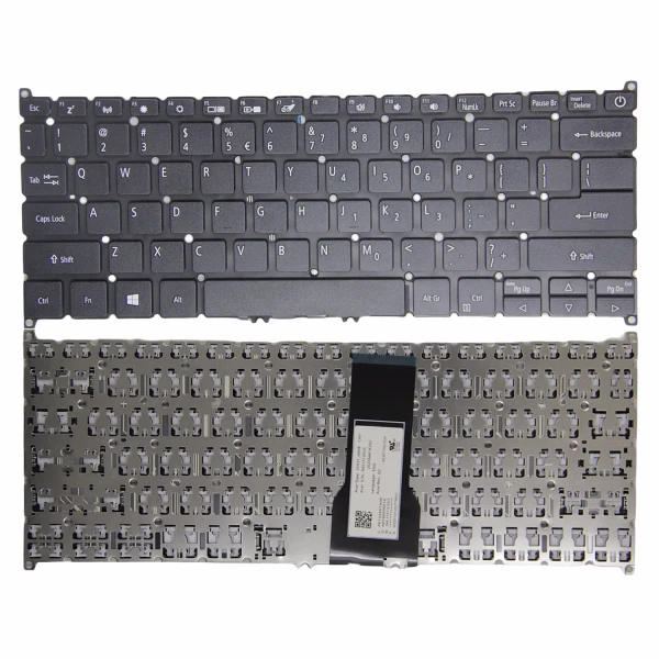 by high quality Acer S40-10 S40-20 S40-51 SF314-54G SF314-5G SF314-56 SF314-57G SF313-51 SF313-52 kekuatan hitam US keyboard on laptop-keyboard.com