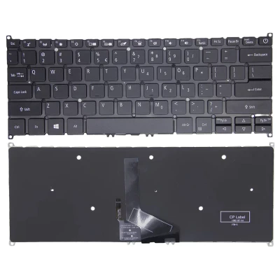 Acer Swift 5 SF514-55T SF514-55GT SF514-55TA SF515-51T με οπίσθιο φωτισμό το πληκτρολόγιο των ΗΠΑ