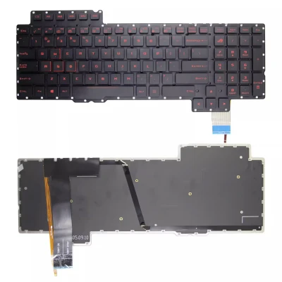 Asus G752 S6700 S6820 G752V G752VS GFX72V merah backlit US keyboard