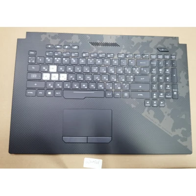 Asus GL704GW RGB backlit Russian RU UA keyboard palmrest 90NR00M1-R31UA0