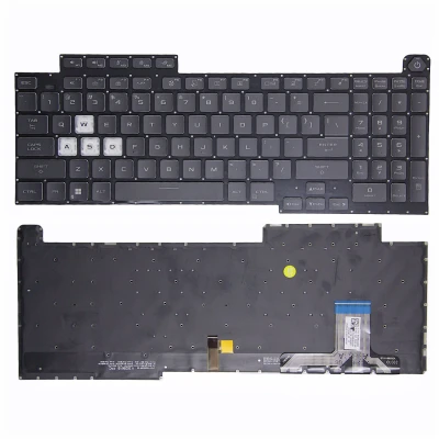 Asus ROG Strix G17 G713 G713Q G713QE G713QM G713QR 7 warna backlit US keyboard 16pin