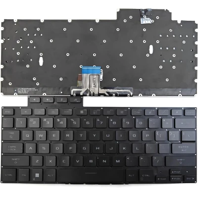 Asus ROG Plūsma X13 GV301R, GV301RA, GV301RC, GV301RE, Series 2022 atpakaļskata ASV tastatūra