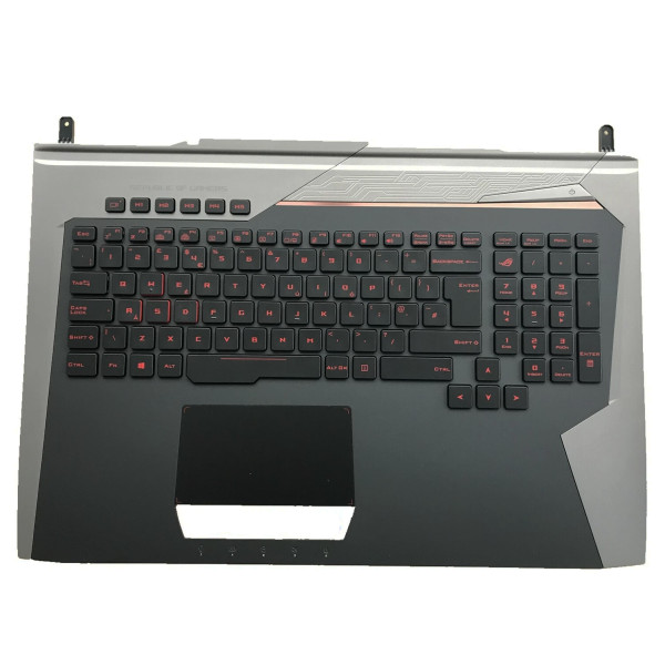 by high qulity Asus ROG G752VS G752VSK G752VY backlit UK keyboard palmrest on laptop-keyboard.com