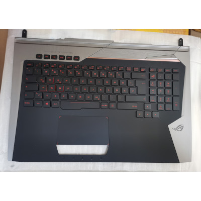 Asus ROG G752VS G752VSK backlit German DE claviatură palmrest
