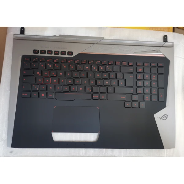 by high quality  Asus ROG G752VT G752VY backlit German DE keyboard palmrest on laptop-keyboard.com