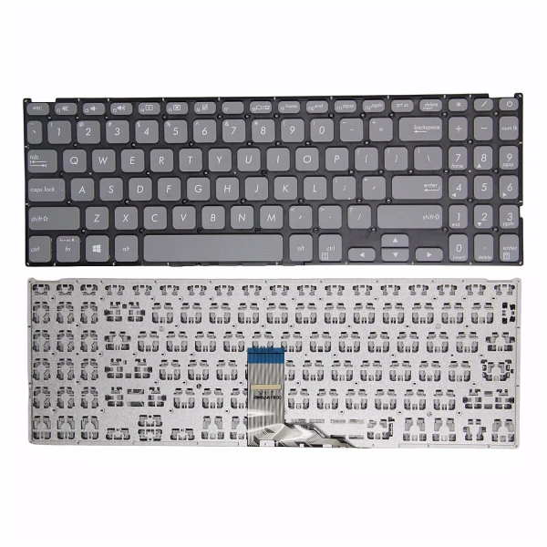 by high quality Asus VivoBook A512 K512 P1504 R564 pelēkā ASV tastatūra on laptop-keyboard.com