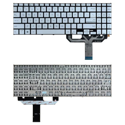 Asus Vivobook X1502 X1502Z X1502ZA, X1503 X1503Z X1503ZA silver US keyboard