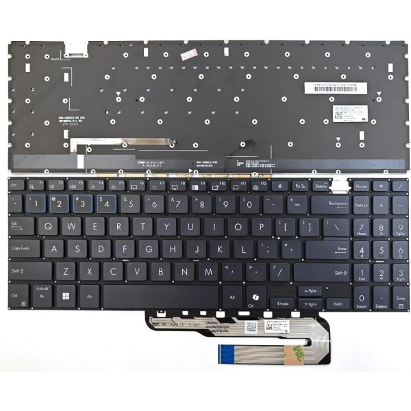 by high qulity ASUS ExpertBook B5604CMA B5604CVA backlit US keyboard AI on laptop-keyboard.com