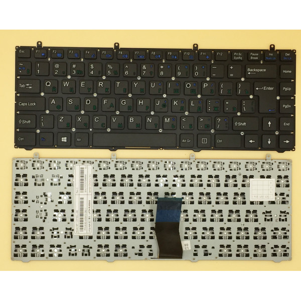 by high quality CLEVO W5400 Russian RU tastatură on laptop-keyboard.com