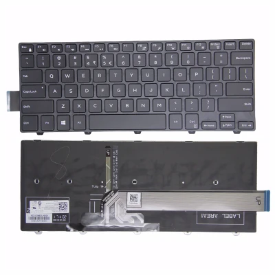 Dell 5447 3449 5458 5445 5443 5442 5459 3481 5457 backlit US keyboard
