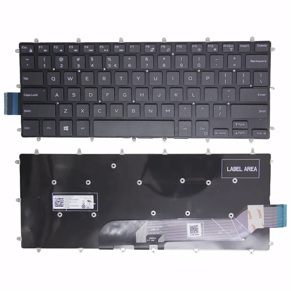 by high quality Dell Inspiron 5568 5578 5579 US keyboard asli on laptop-keyboard.com