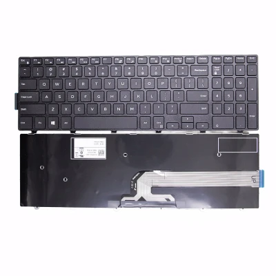 Dell INSPRON 15 15-3000 15-5000 5542 5543 5545 5547 5548 5551 5558 7557 3568 melna ASV tastatūras oriģināls