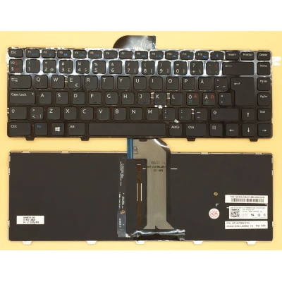 Dell Inspiron 14 3421 3437 backlit Norwegian NE keyboard