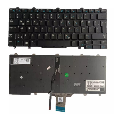 Dell Latitude E7250 E5250 03WN15 backlit Icelandic ICE keyboard