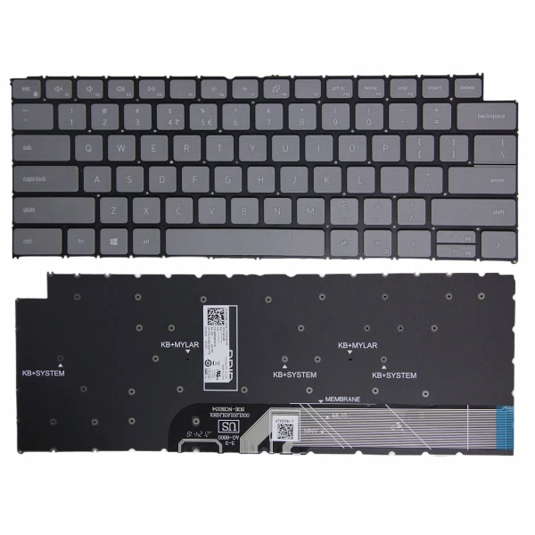 by high quality Dell Inspiron 5410 5415 5418 5420 5425, Vostro 13 5310 5320 5410 5415 gray US keyboard asli on laptop-keyboard.com