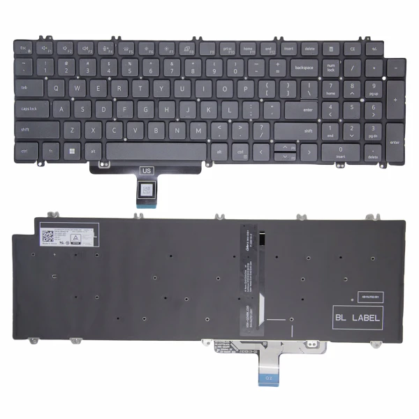 by high quality Dell Latitude 3540 5531 5540 met achtergrondverlichting US toetsenbord on laptop-keyboard.com