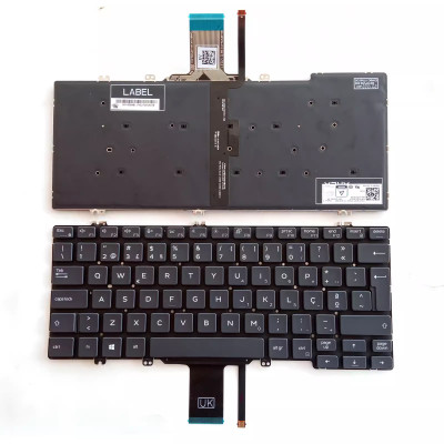 Dell Latitude 5300 2-in-1 5310 7300 backlit Portuguese PO keyboard