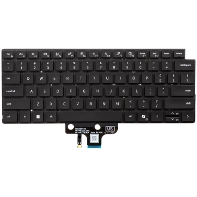 Dell Pro 7 13 P713260 P713265 backlit US keyboard black