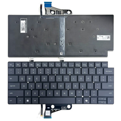 Dell Pro Max 14 MC14250 MC14255 P196G backlit US keyboard Dell Pro Max 14 MC14250 MC14255 P196G backlit US keyboard