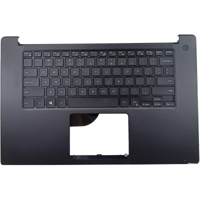 Dell XPS 15 9560 Precision 5520 backlit US keyboard palmrest 0Y2F9N
