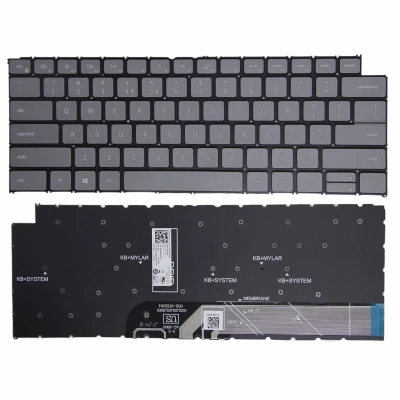 Dell Inspiron 14 7430 7435 grijs US toetsenbord
