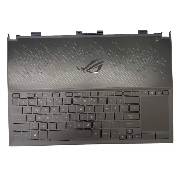 by high quality ASUS ROG Zephyrus S GX531 GX531GV GX531GW GX531GM backlit US keyboard palmrest on laptop-keyboard.com