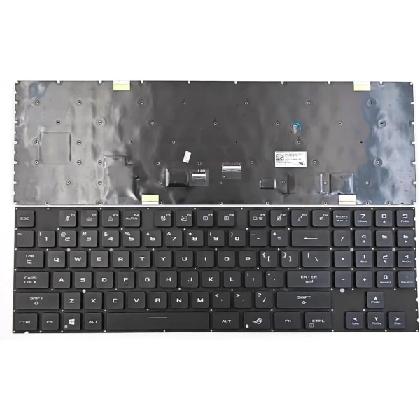 by high quality Asus ROG Zephyrus S17 GX703HR GX703HS GX703BE backlit US keyboard on laptop-keyboard.com